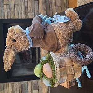 Bunny On Tricycle With Basket-NWT